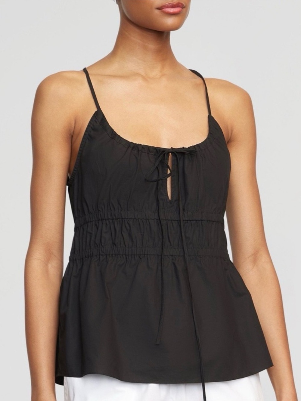 Modern Citizen Jamila Organic Cotton Ruched Cami